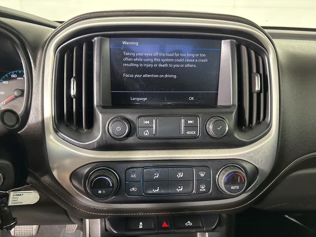 used 2022 GMC Canyon car, priced at $26,123
