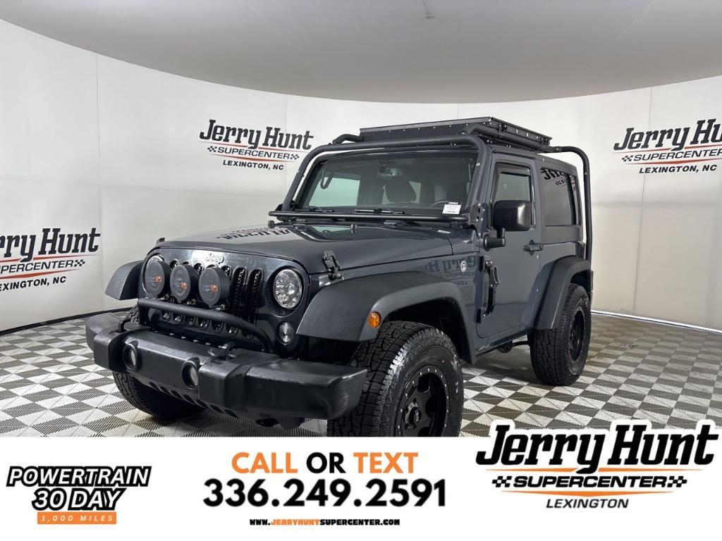 used 2016 Jeep Wrangler car, priced at $17,752