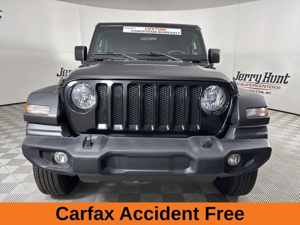 used 2023 Jeep Wrangler car, priced at $28,810