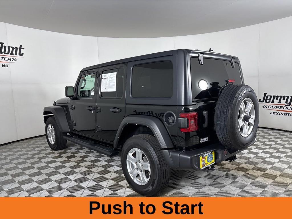 used 2023 Jeep Wrangler car, priced at $28,810