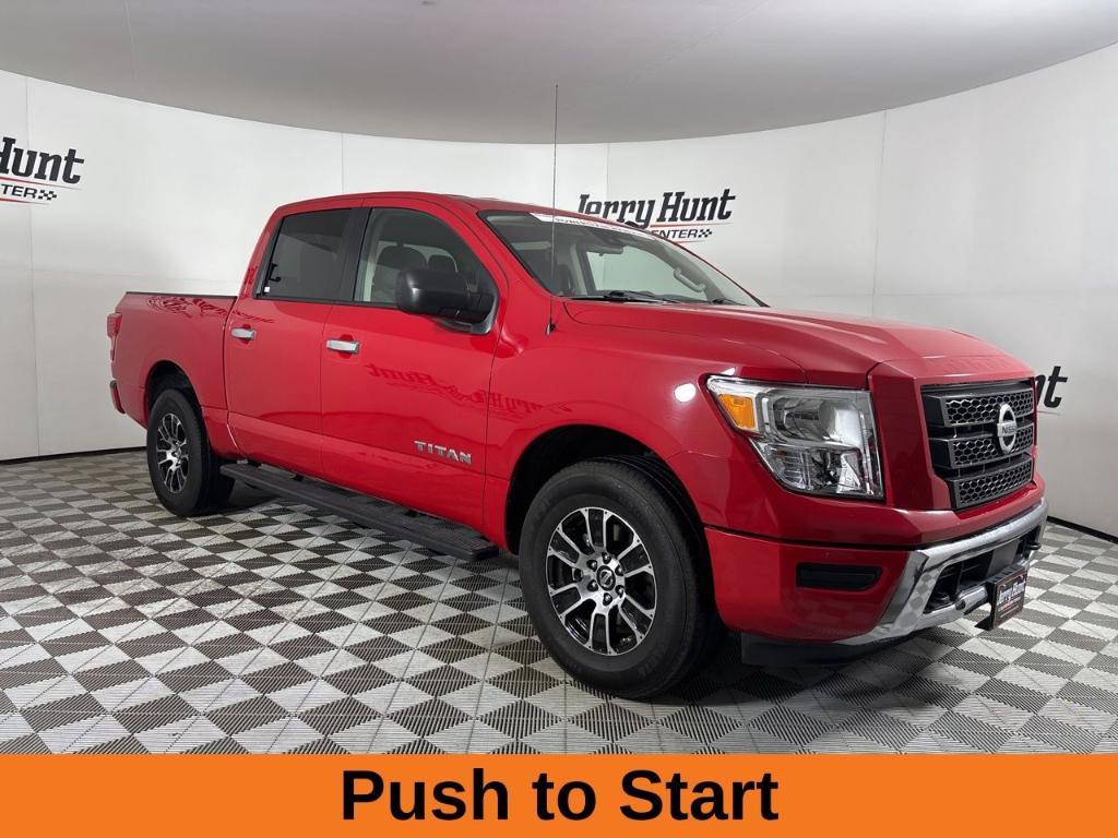 used 2021 Nissan Titan car, priced at $29,700