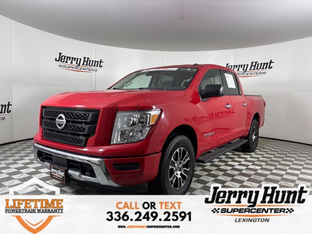 used 2021 Nissan Titan car, priced at $29,700