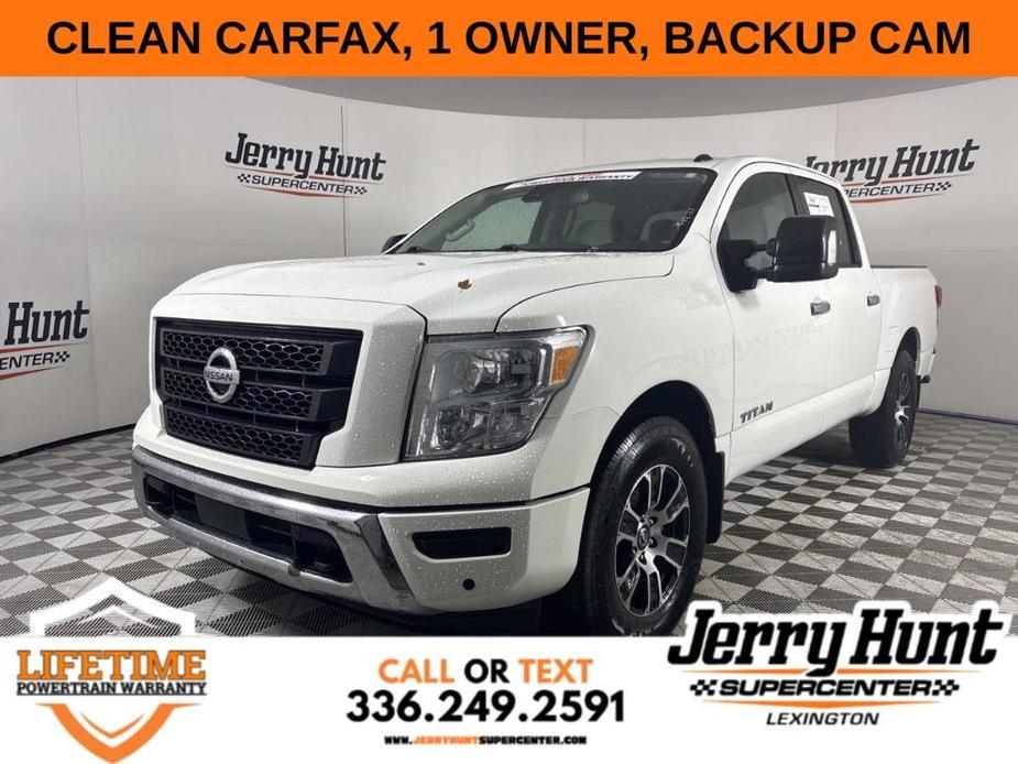 used 2021 Nissan Titan car, priced at $32,300