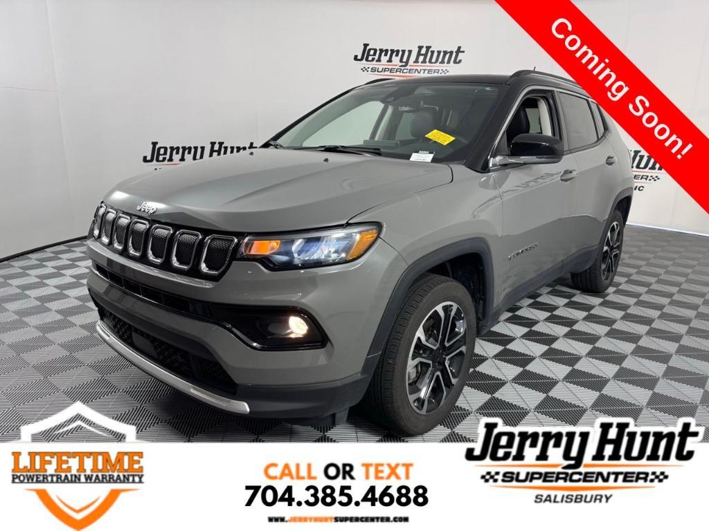 used 2022 Jeep Compass car, priced at $23,726