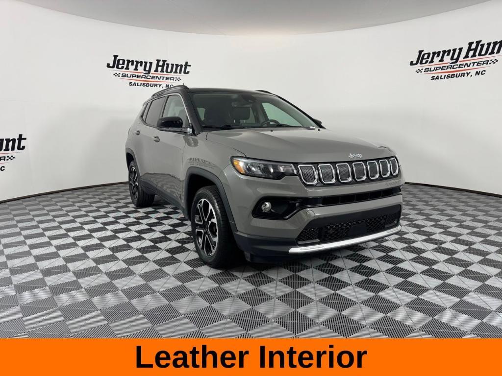 used 2022 Jeep Compass car, priced at $23,555