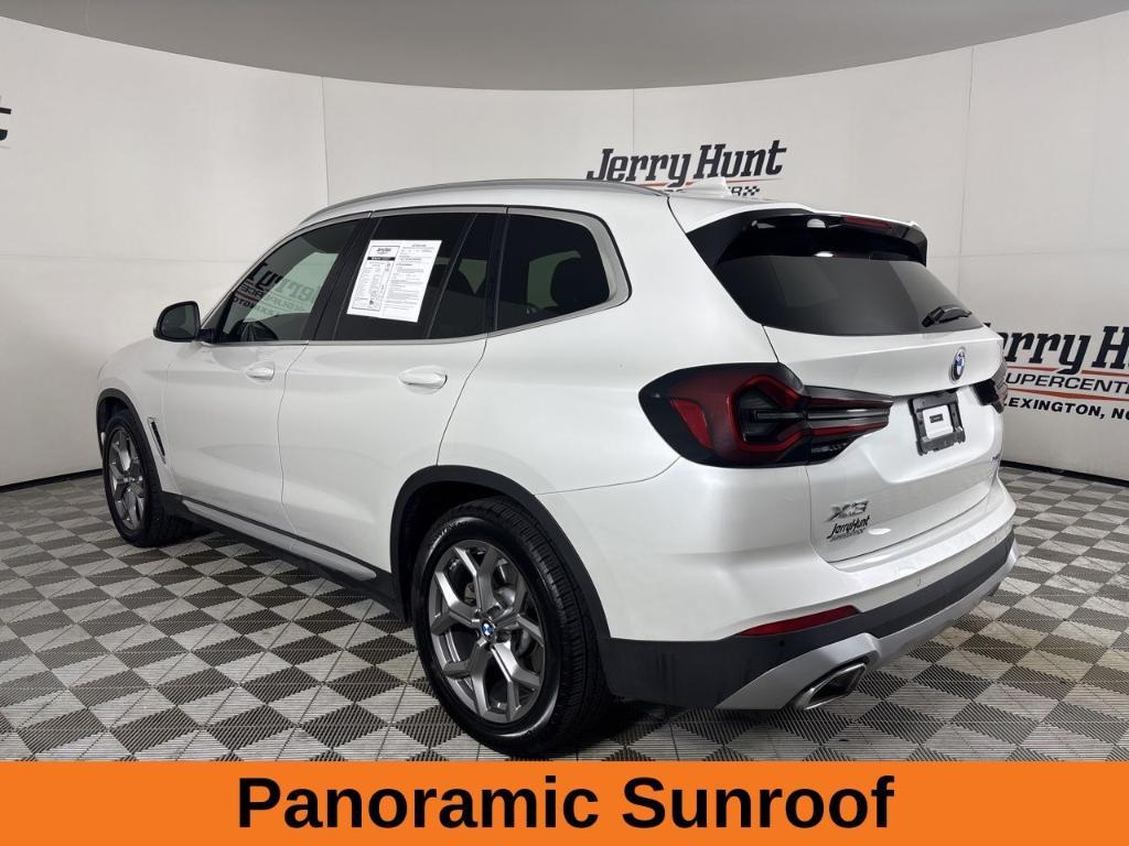 used 2024 BMW X3 car, priced at $36,900