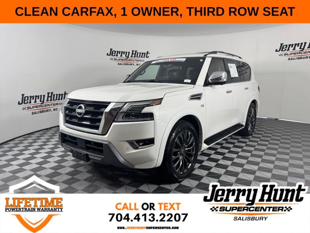 used 2021 Nissan Armada car, priced at $37,000