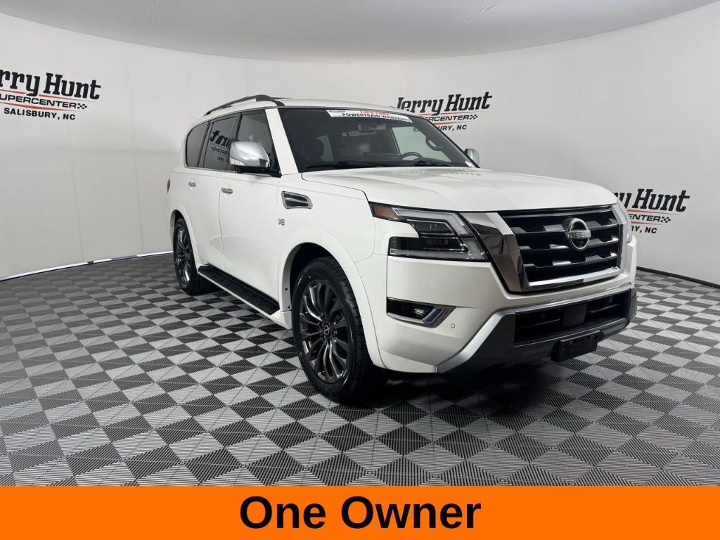 used 2021 Nissan Armada car, priced at $37,000