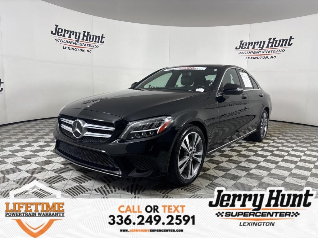 used 2021 Mercedes-Benz C-Class car, priced at $28,200