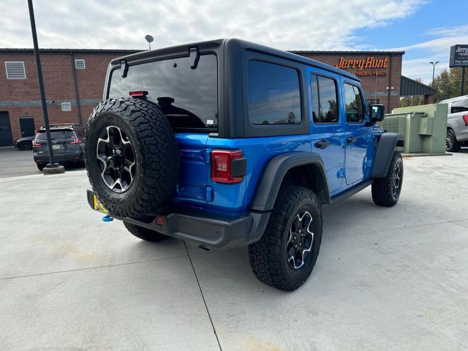 used 2022 Jeep Wrangler Unlimited 4xe car, priced at $37,000