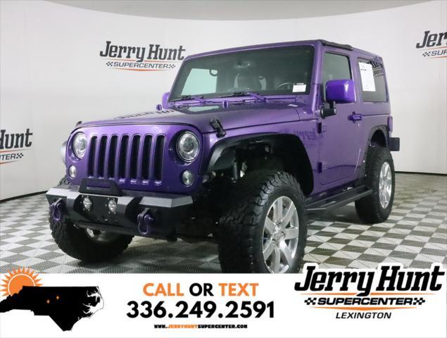 used 2018 Jeep Wrangler JK car, priced at $21,987