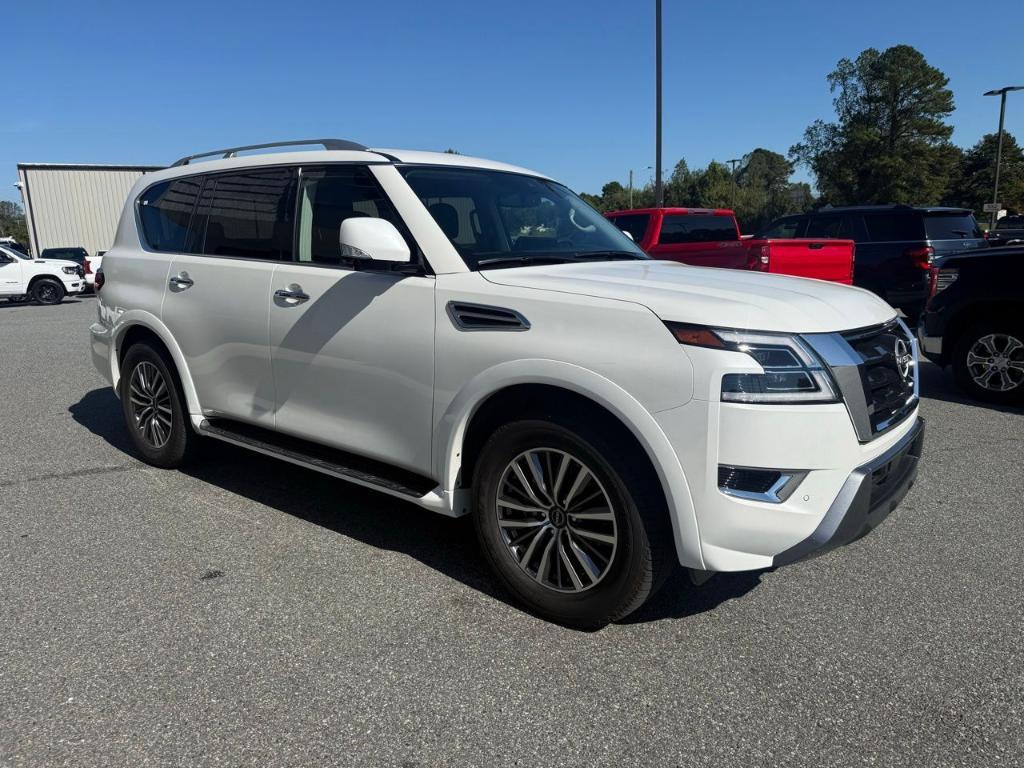 used 2024 Nissan Armada car, priced at $46,200