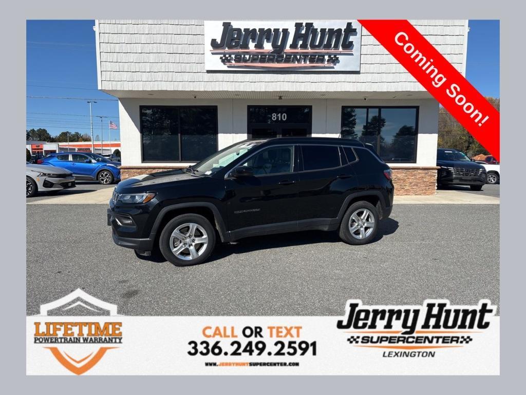used 2023 Jeep Compass car, priced at $17,800
