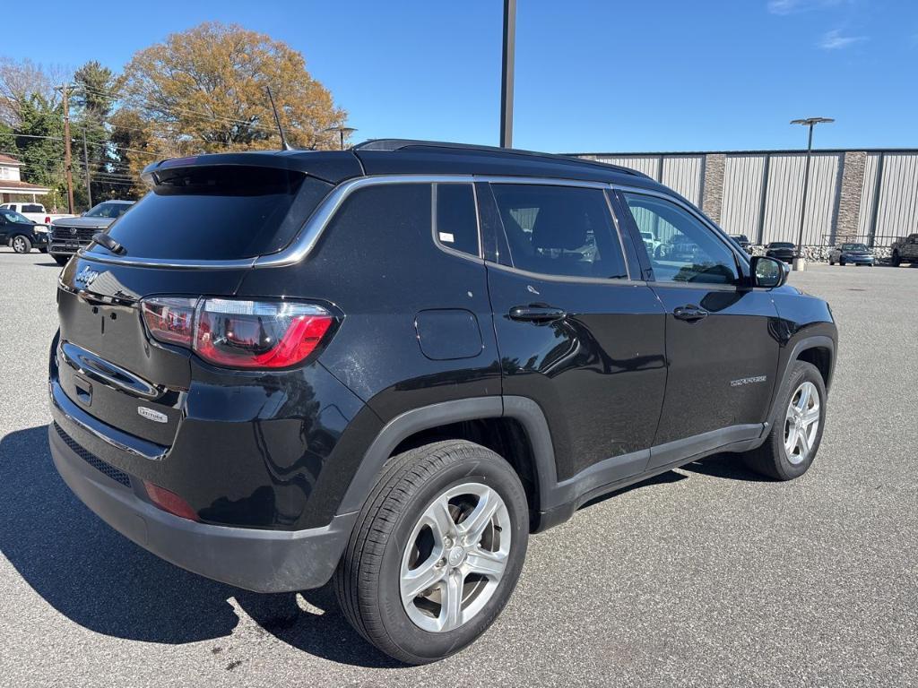 used 2023 Jeep Compass car, priced at $17,800