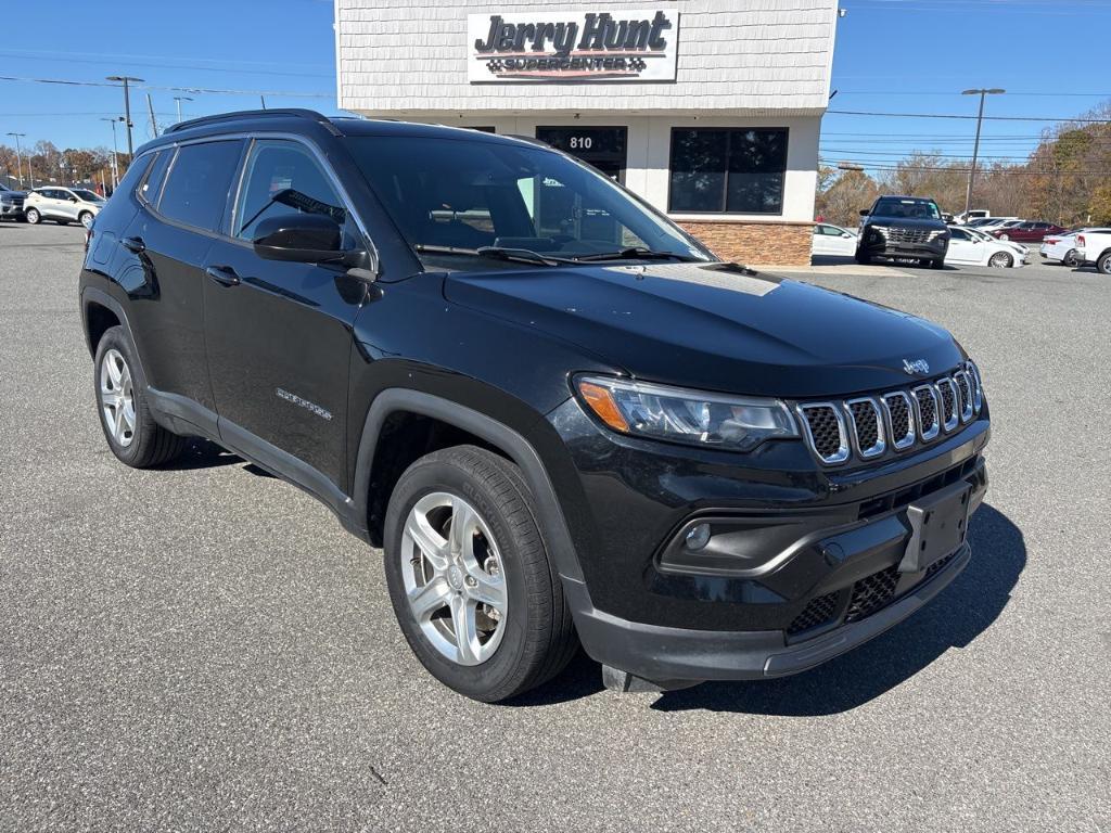 used 2023 Jeep Compass car, priced at $17,800