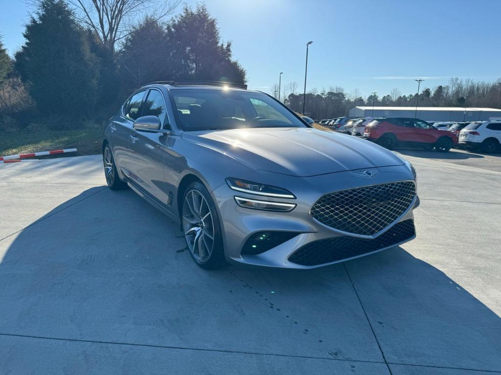 used 2022 Genesis G70 car, priced at $29,000