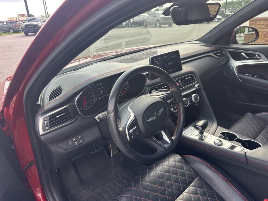 used 2021 Genesis G70 car, priced at $27,300