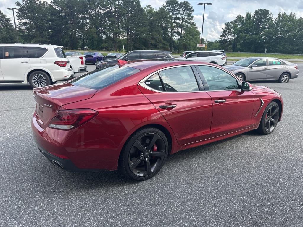 used 2021 Genesis G70 car, priced at $27,300