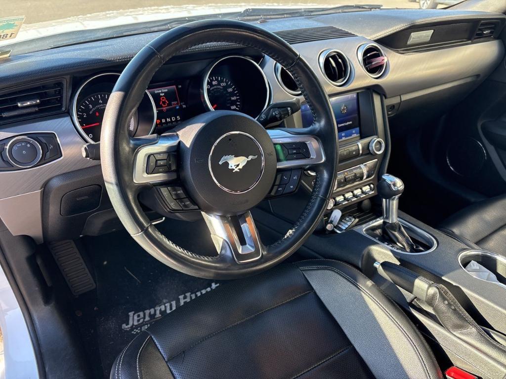 used 2022 Ford Mustang car, priced at $23,500