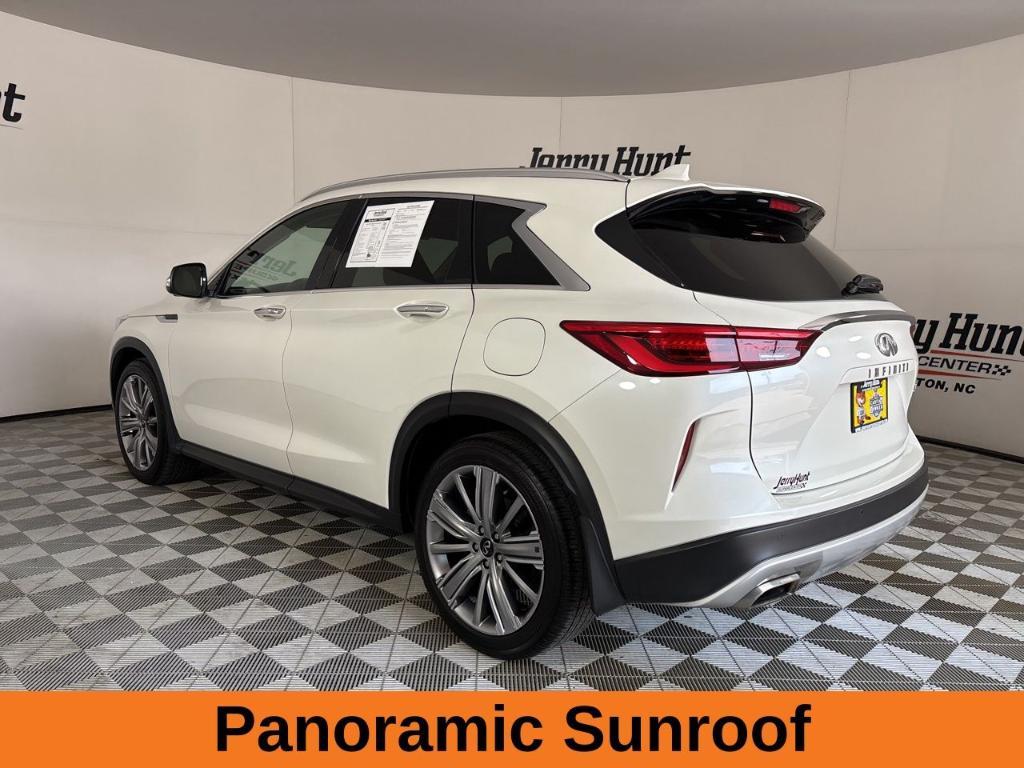 used 2022 INFINITI QX50 car, priced at $33,699