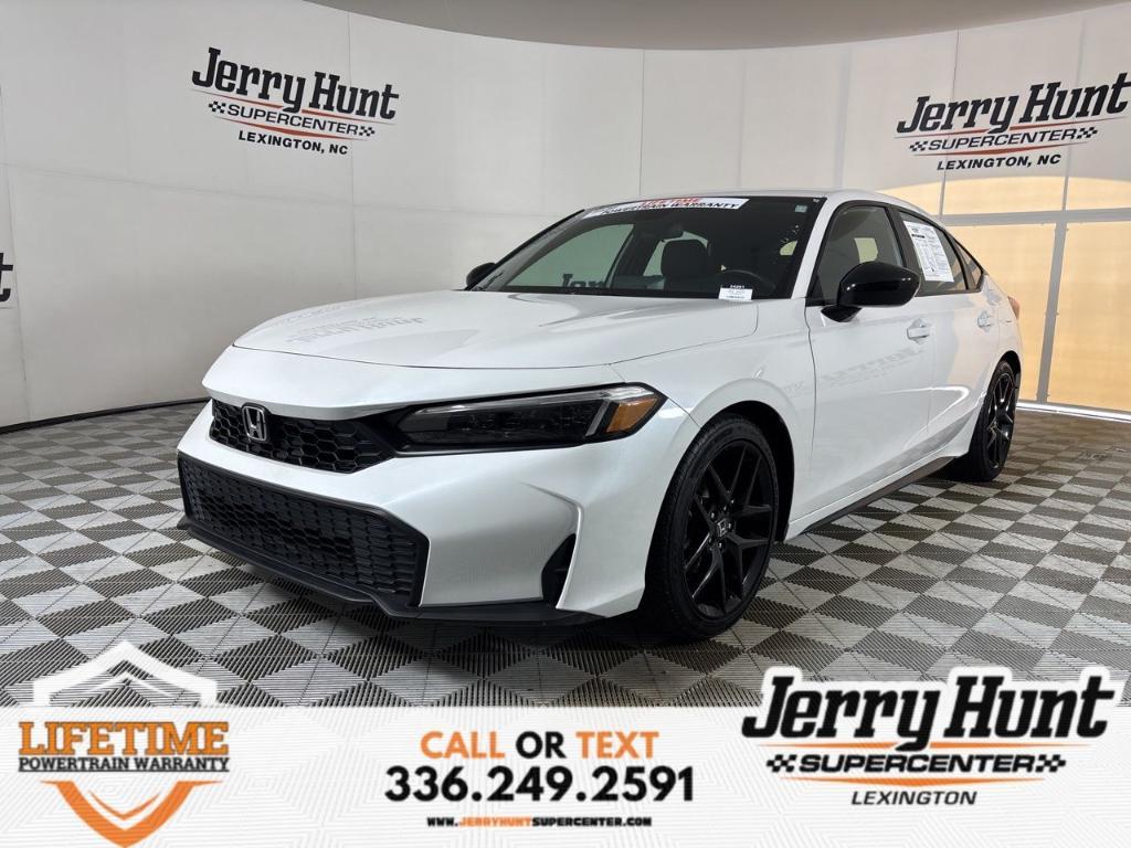 used 2025 Honda Civic car, priced at $26,200