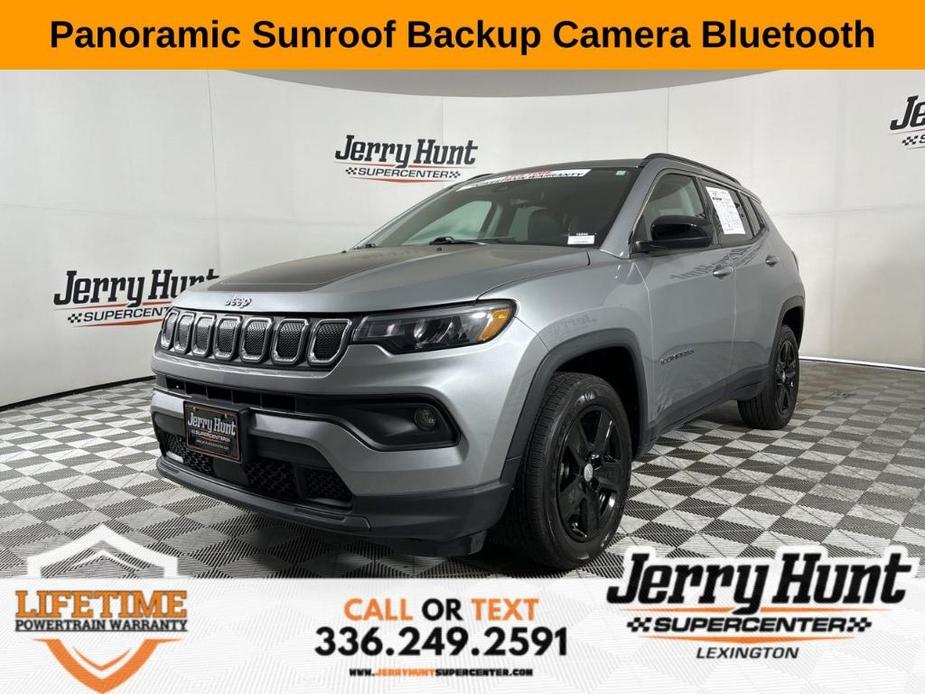 used 2022 Jeep Compass car, priced at $21,700