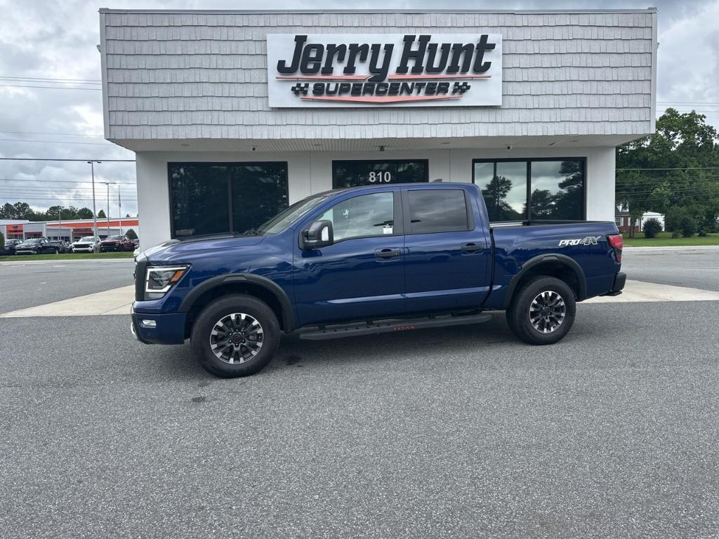used 2024 Nissan Titan car, priced at $45,999
