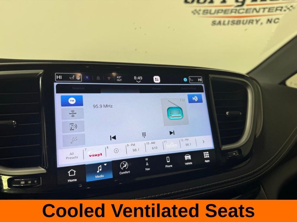 used 2024 Chrysler Pacifica car, priced at $38,000