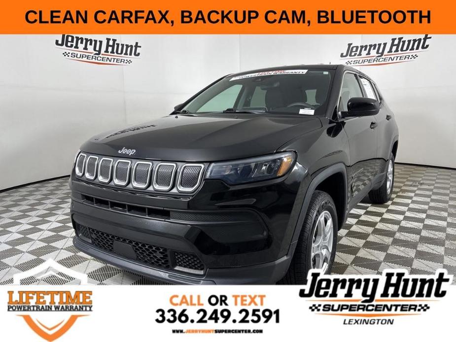 used 2022 Jeep Compass car, priced at $18,301