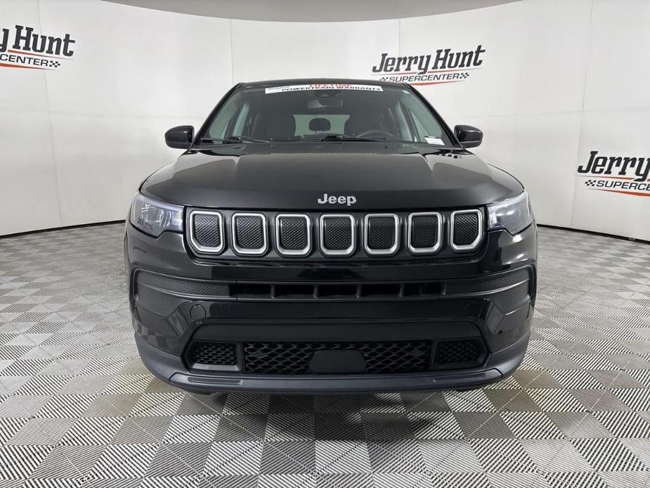 used 2022 Jeep Compass car, priced at $18,301