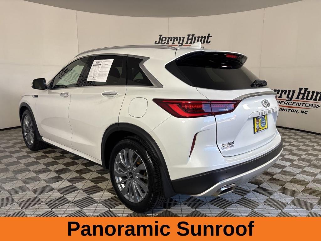 used 2024 INFINITI QX50 car, priced at $29,500