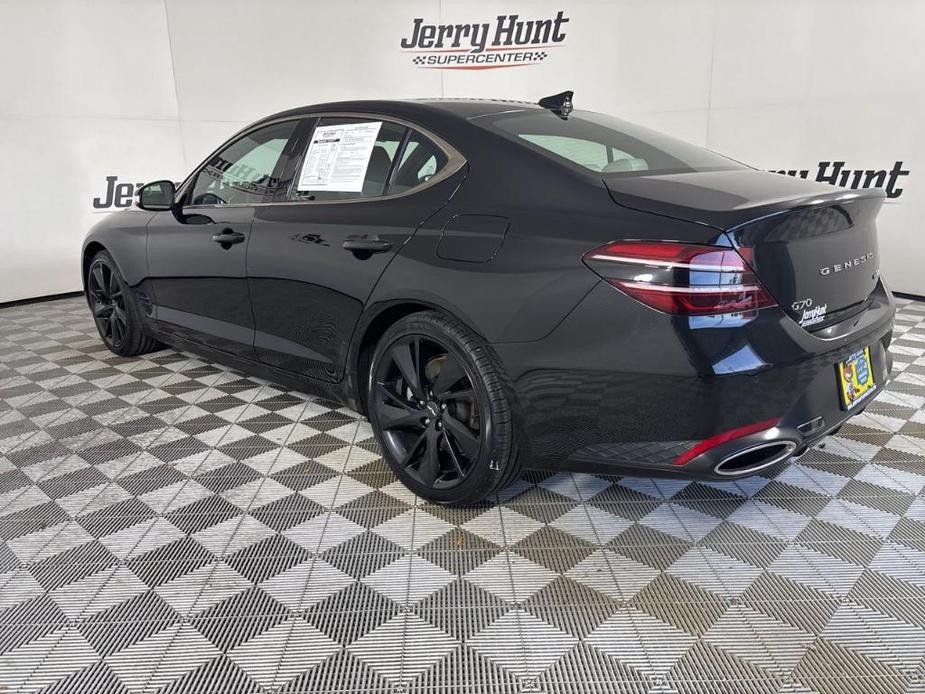 used 2022 Genesis G70 car, priced at $30,799