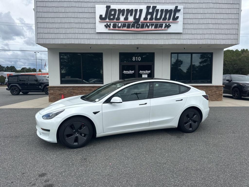 used 2023 Tesla Model 3 car, priced at $27,101
