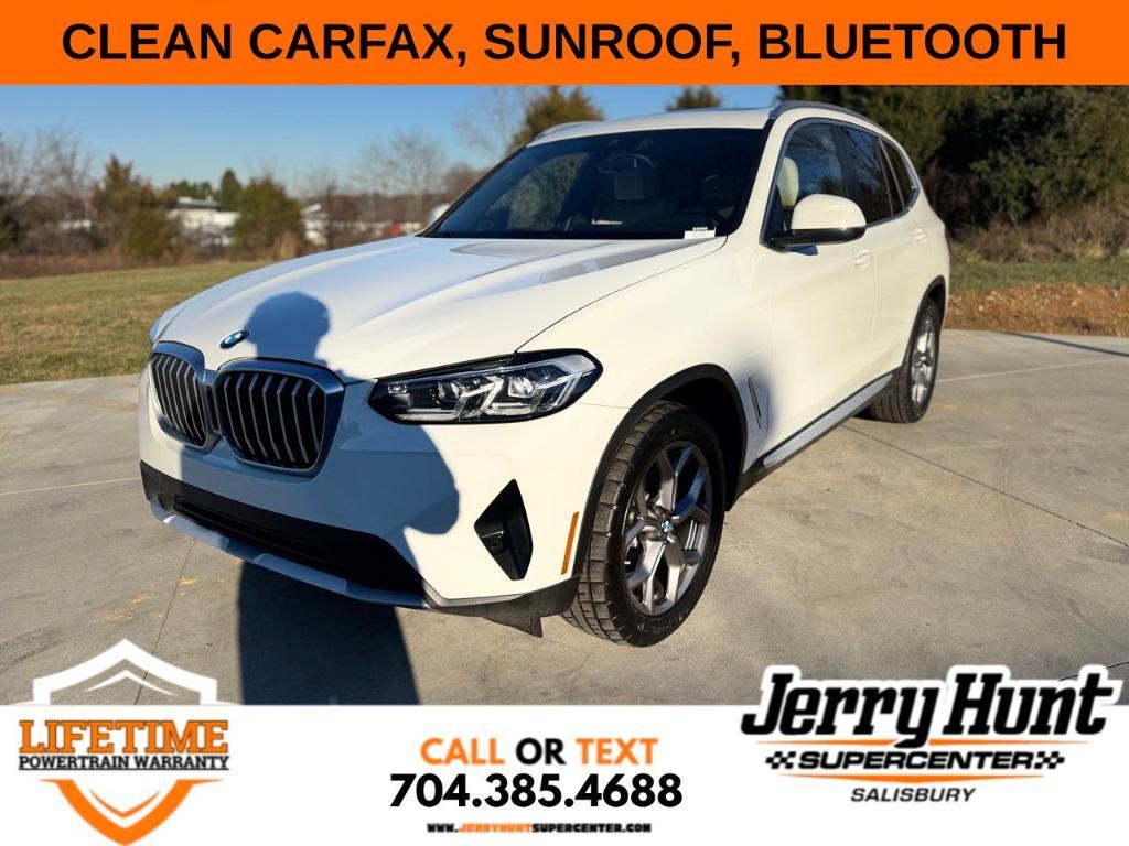 used 2022 BMW X3 car, priced at $31,842