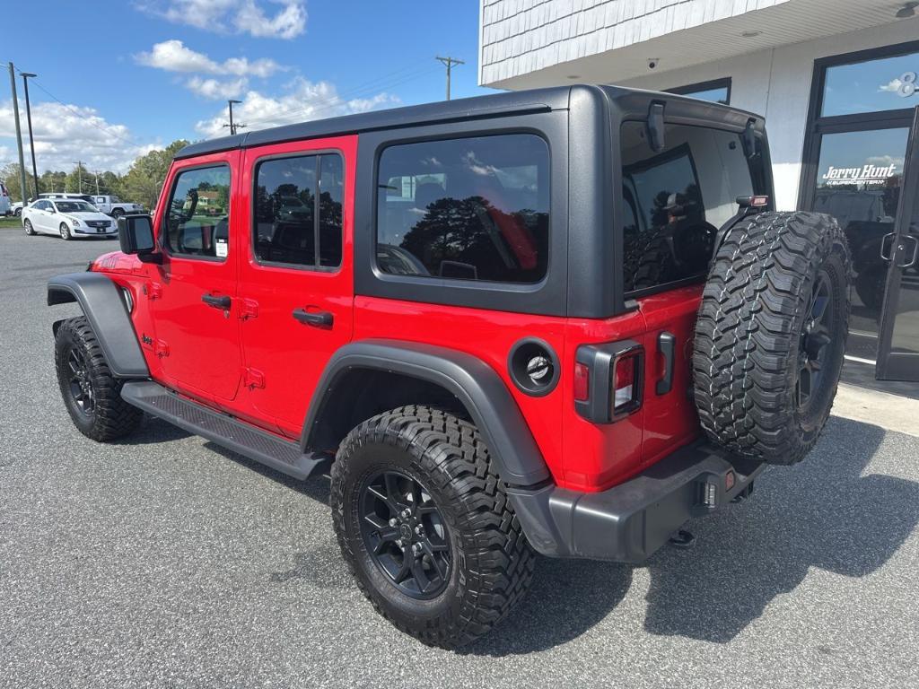 used 2025 Jeep Wrangler car, priced at $43,900