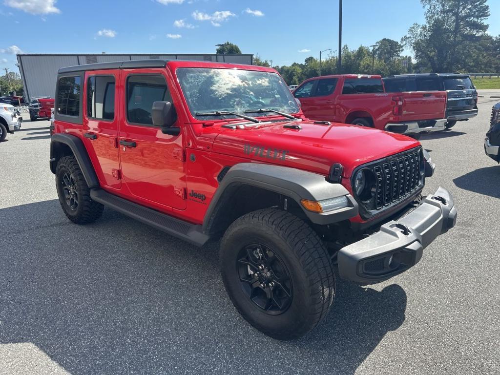 used 2025 Jeep Wrangler car, priced at $43,900