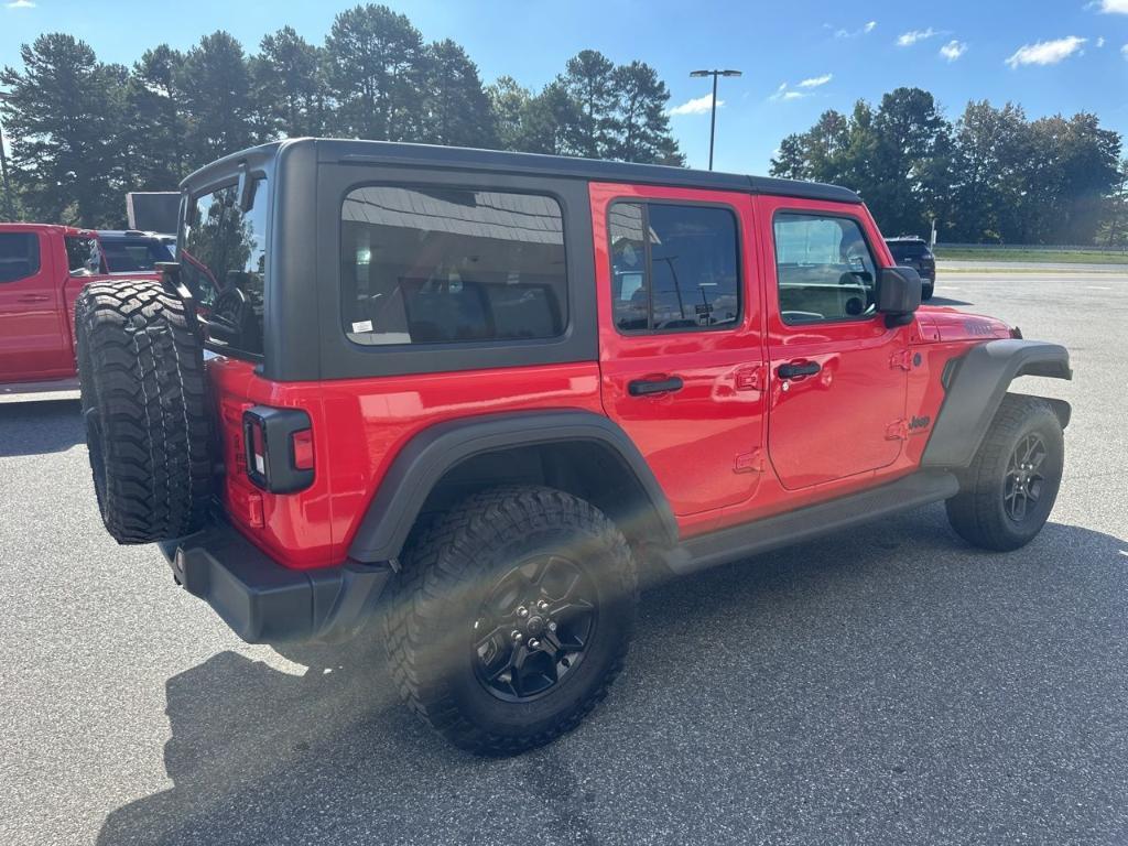 used 2025 Jeep Wrangler car, priced at $43,900