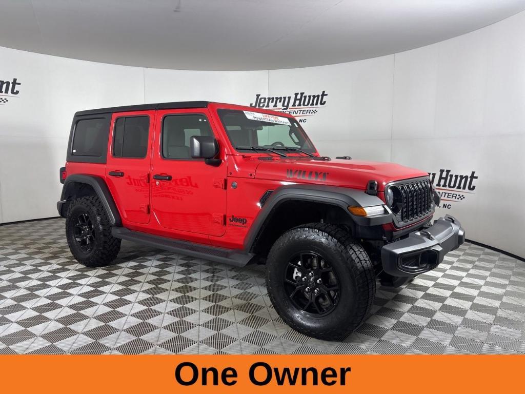 used 2025 Jeep Wrangler car, priced at $43,628