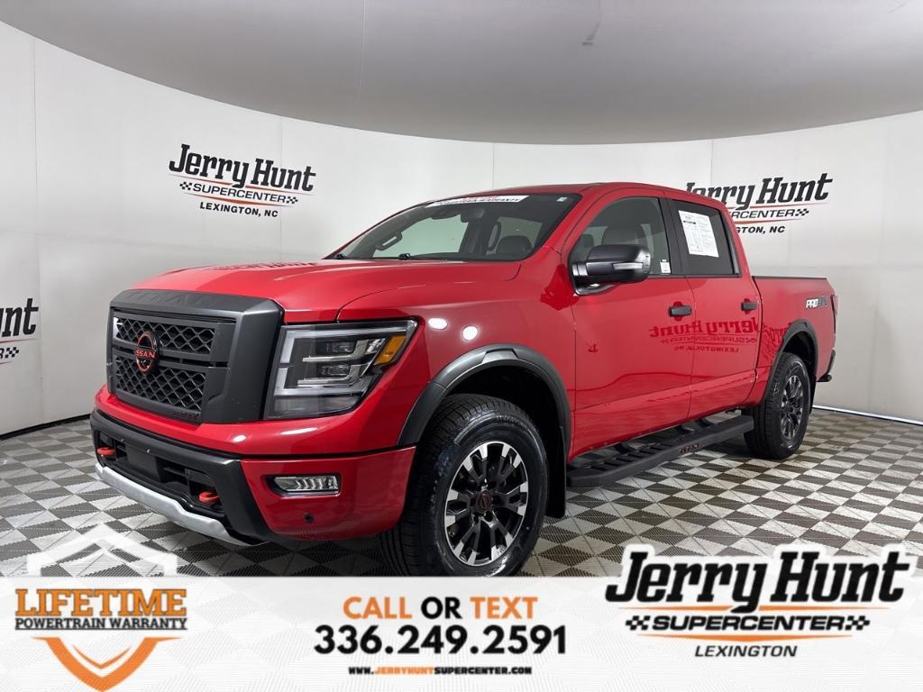 used 2023 Nissan Titan car, priced at $44,900