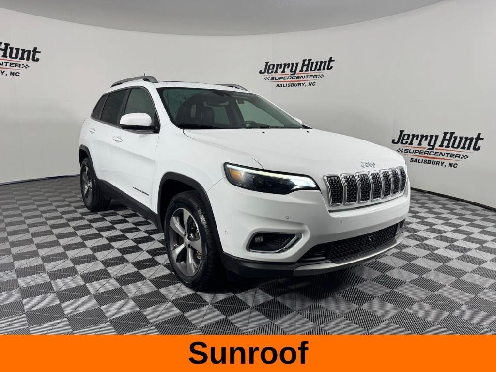 used 2021 Jeep Cherokee car, priced at $24,634