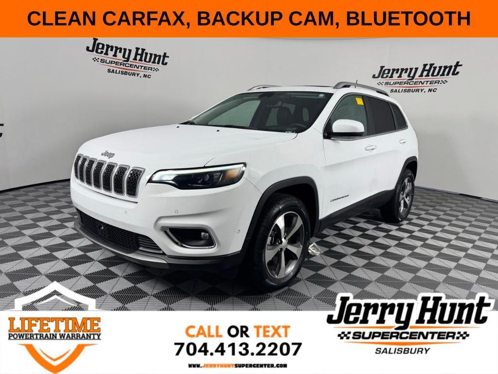 used 2021 Jeep Cherokee car, priced at $24,634