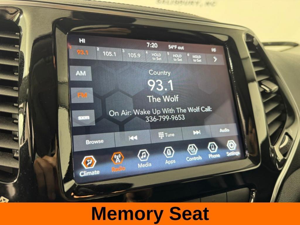 used 2021 Jeep Cherokee car, priced at $24,634