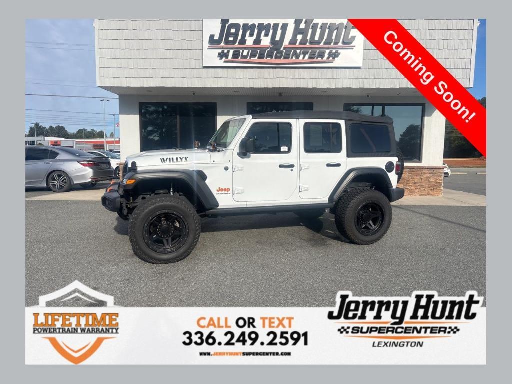 used 2023 Jeep Wrangler car, priced at $32,400