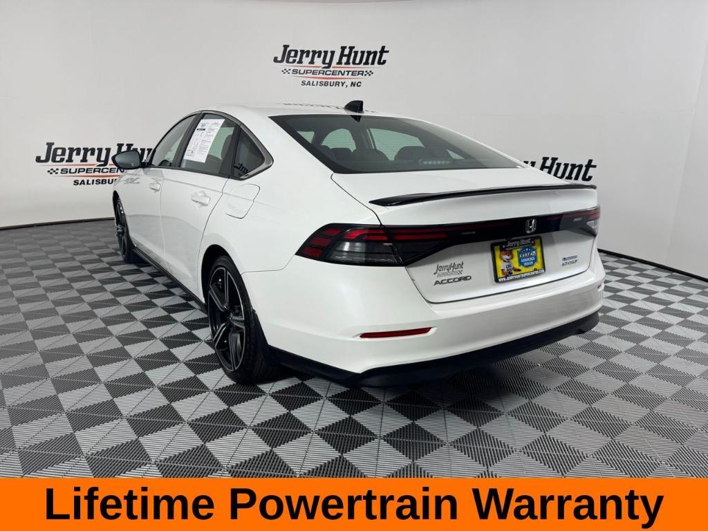 used 2024 Honda Accord Hybrid car, priced at $27,708