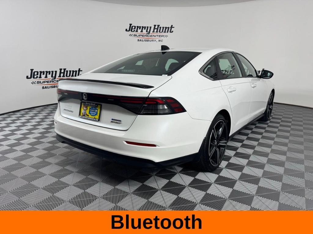 used 2024 Honda Accord Hybrid car, priced at $27,708
