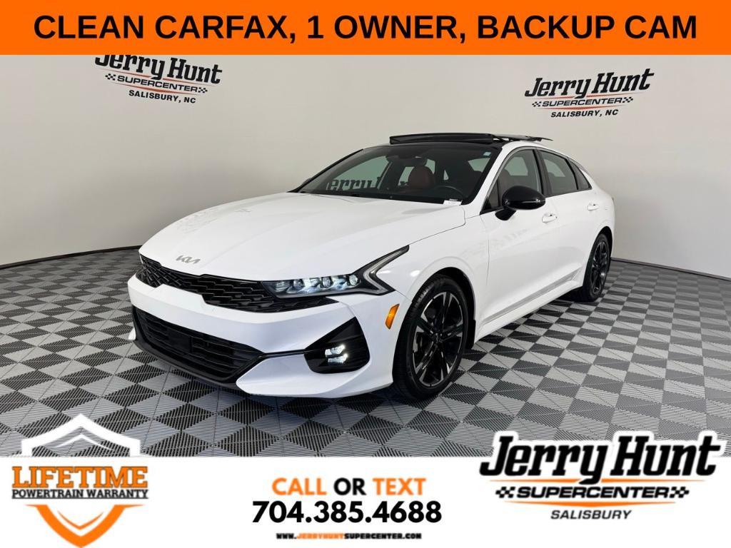 used 2022 Kia K5 car, priced at $23,600