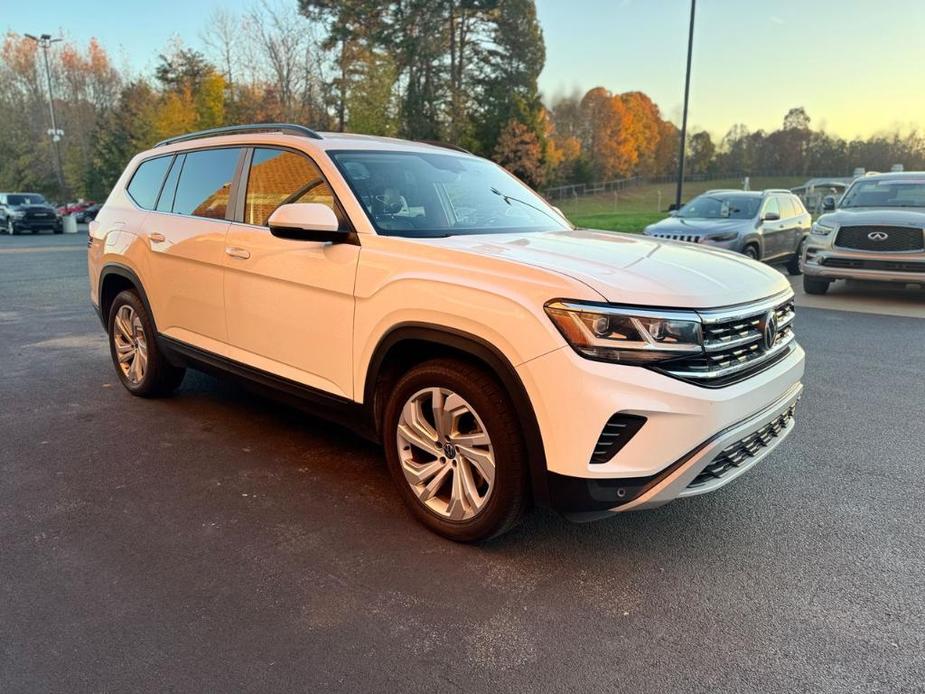 used 2021 Volkswagen Atlas car, priced at $24,100