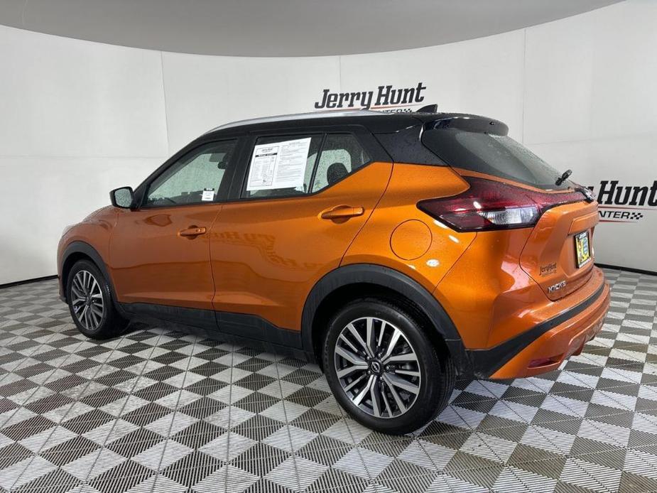 used 2023 Nissan Kicks car, priced at $18,855