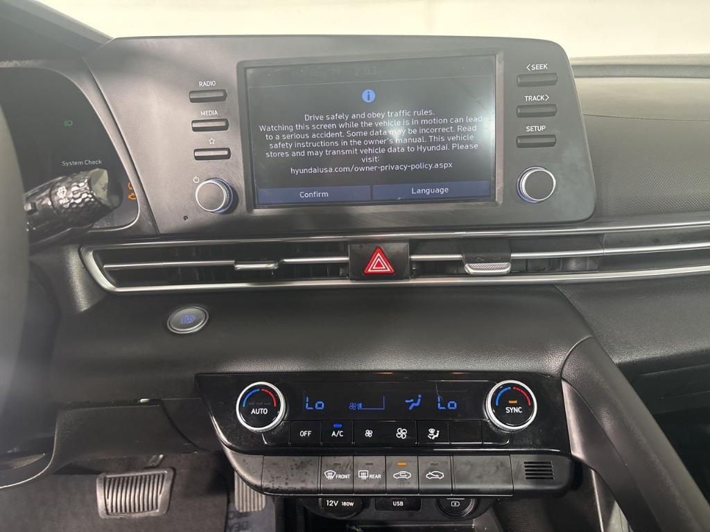 used 2023 Hyundai Elantra car, priced at $19,700