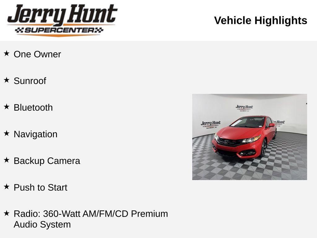 used 2014 Honda Civic car, priced at $15,988